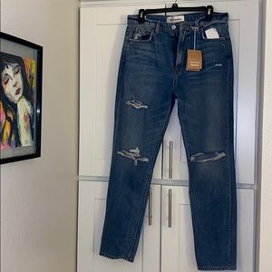 Reformation jean Julia high cigarette